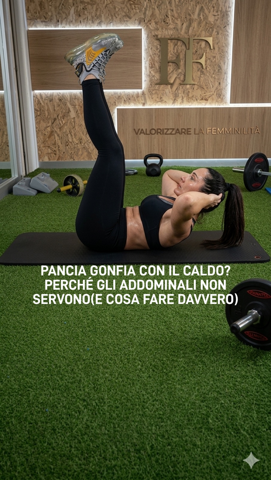 allenamento-addominali-donna-pancia-gonfia-coaching-online